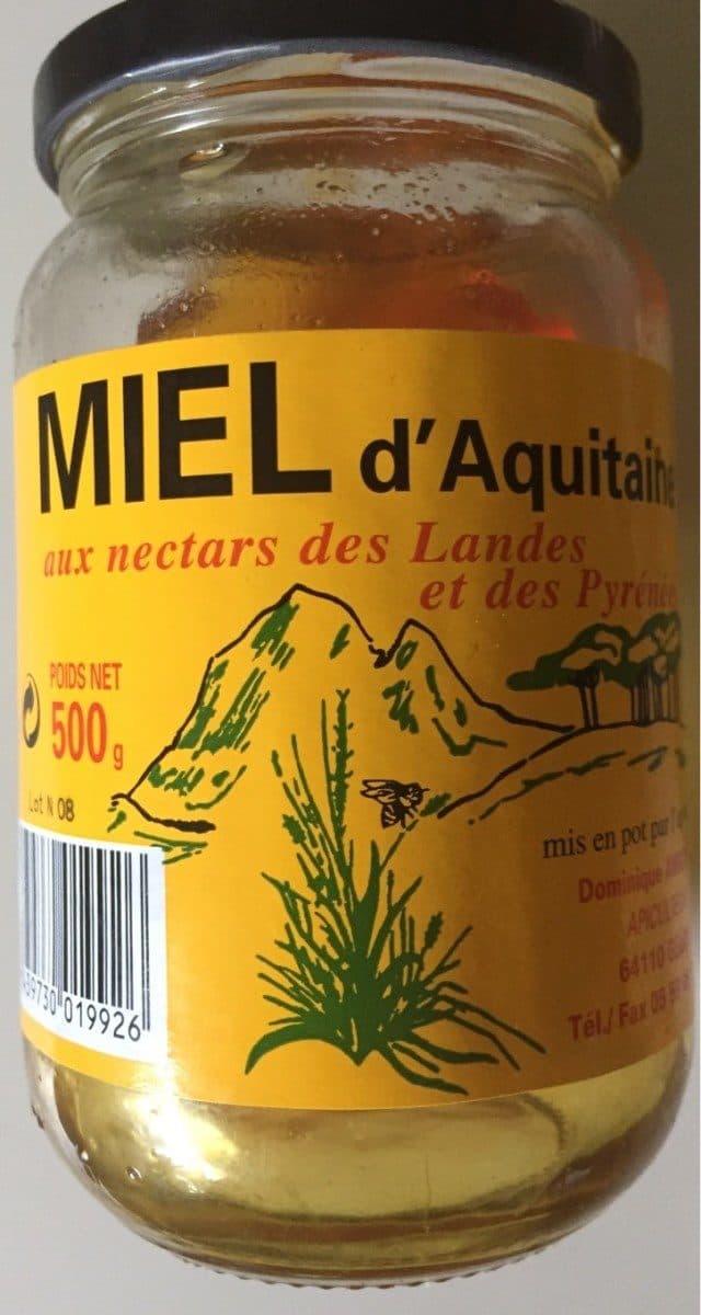 MIEL D AQUITAINE MIel des landes et des pyrenées packshot