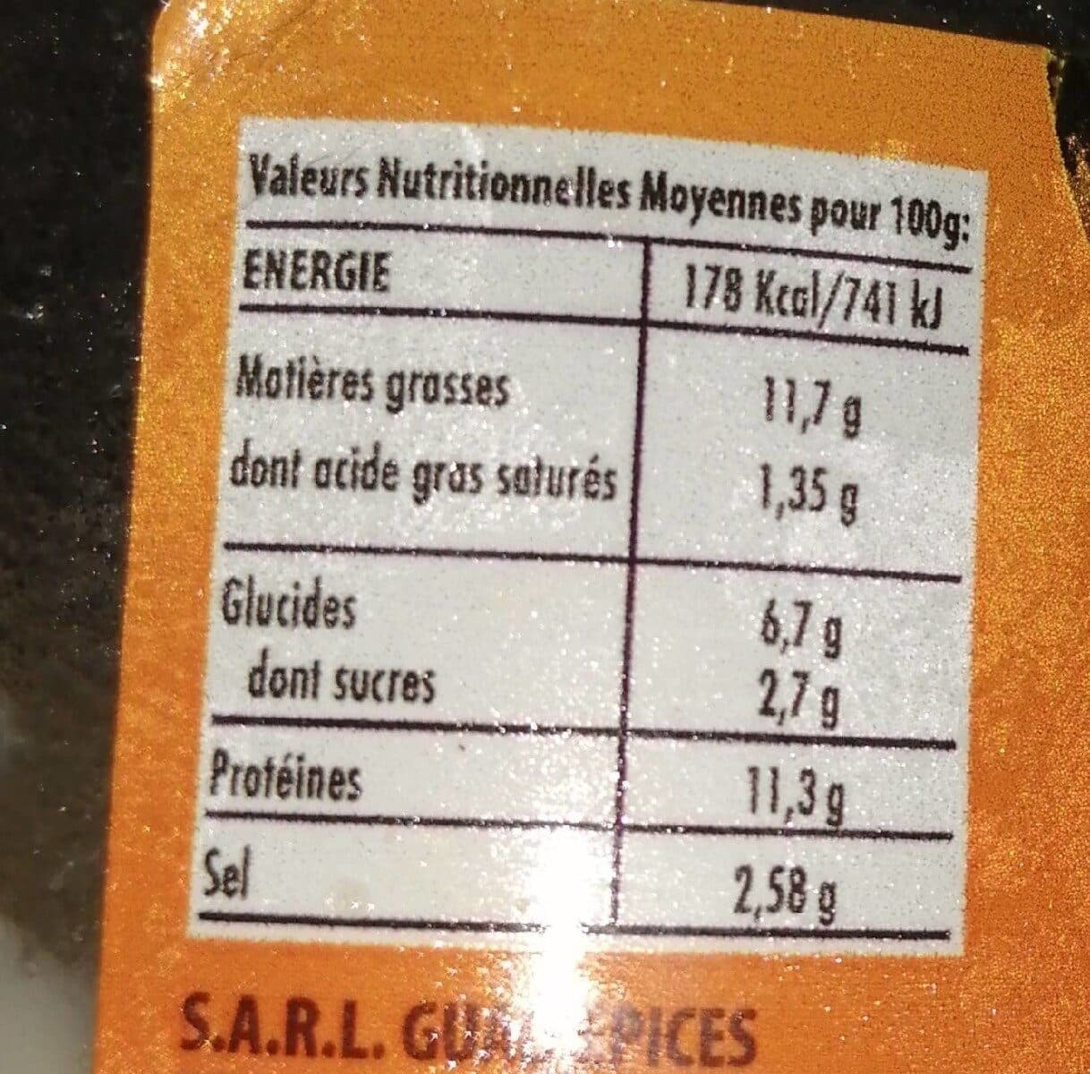 Open Food Facts Chiktaye de hareng Nature packshot