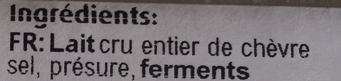 Les Gariottes Rocamadour AOP - Fromage au lait de chèvre packshot