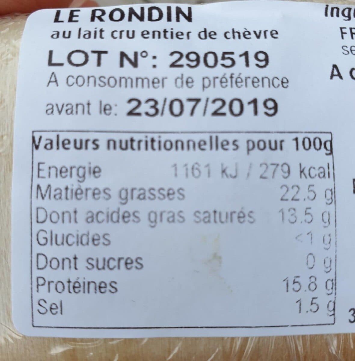 Le Rondin Le rondin packshot