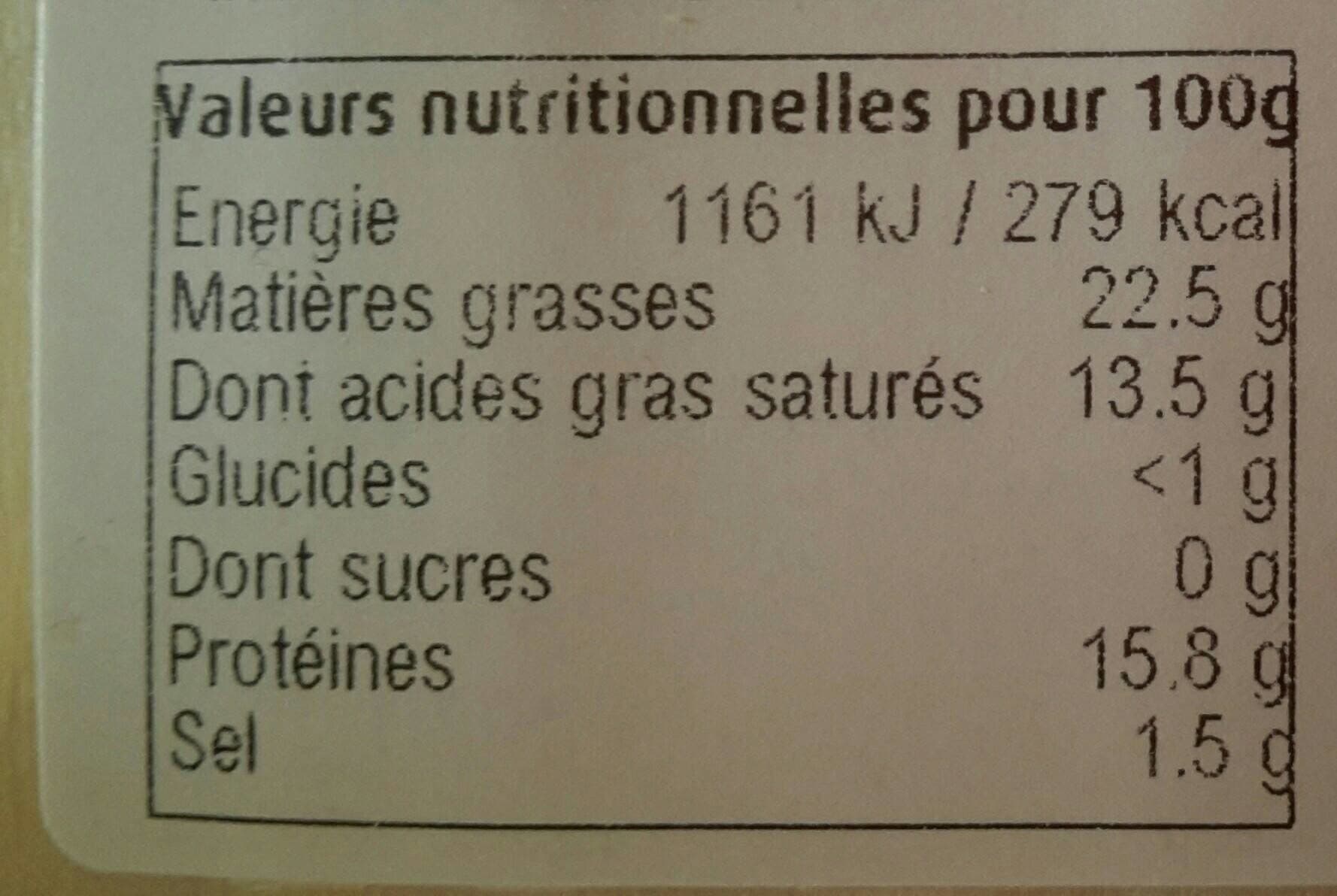 Les gariottes La feuille de chèvre au lait cru (20% MG) packshot