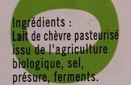 Chêne Vert Fromage de Chèvre Frais packshot
