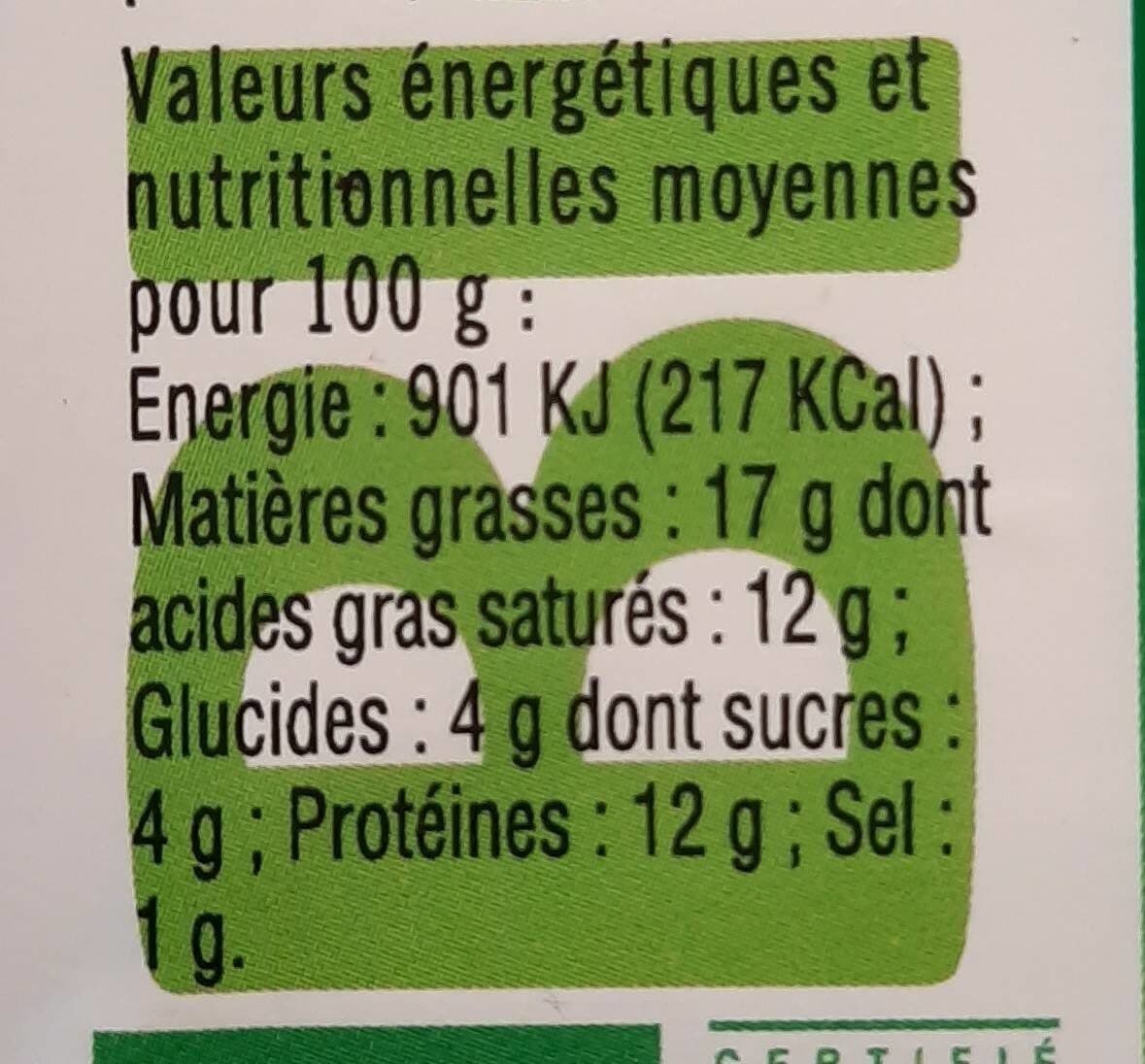 Chêne Vert Fromage de Chèvre Frais packshot