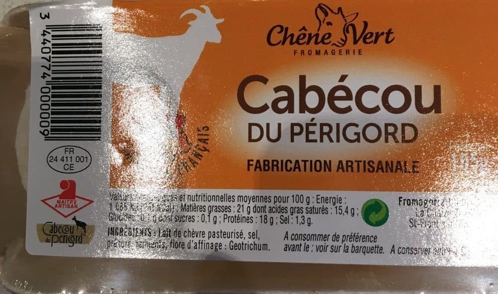 Chèvre Vert Cabécou packshot