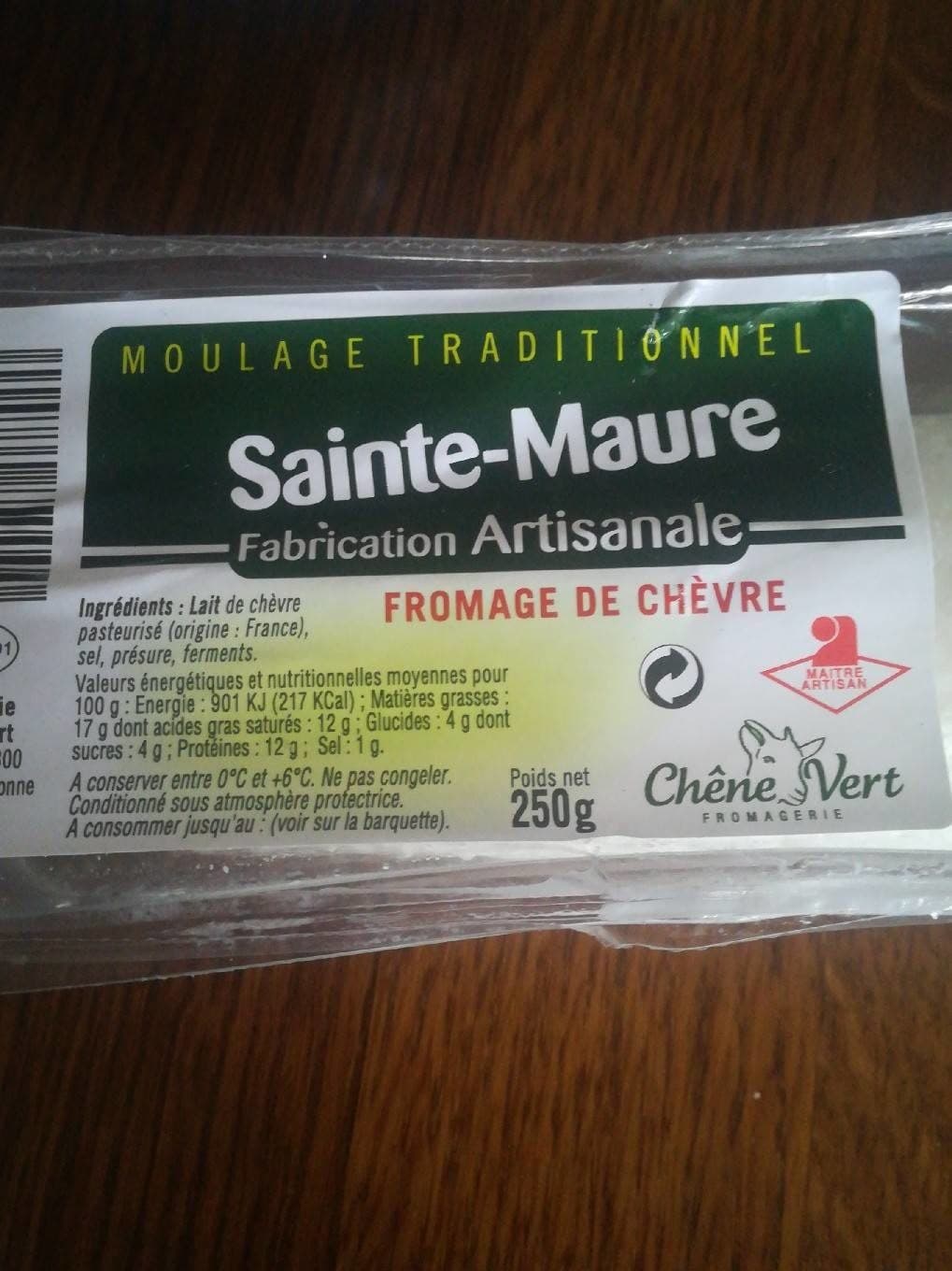 Chêne Vert Sainte Maure packshot