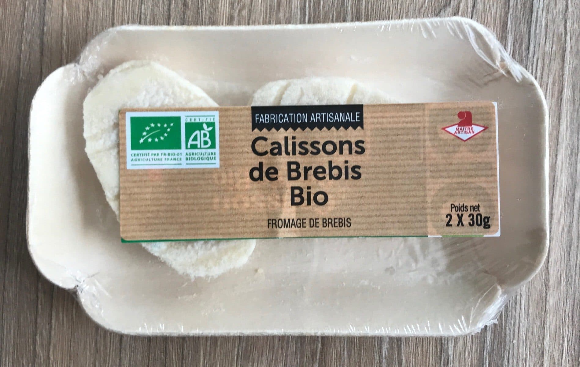 Open Food Facts Calissons de Brebis bio packshot