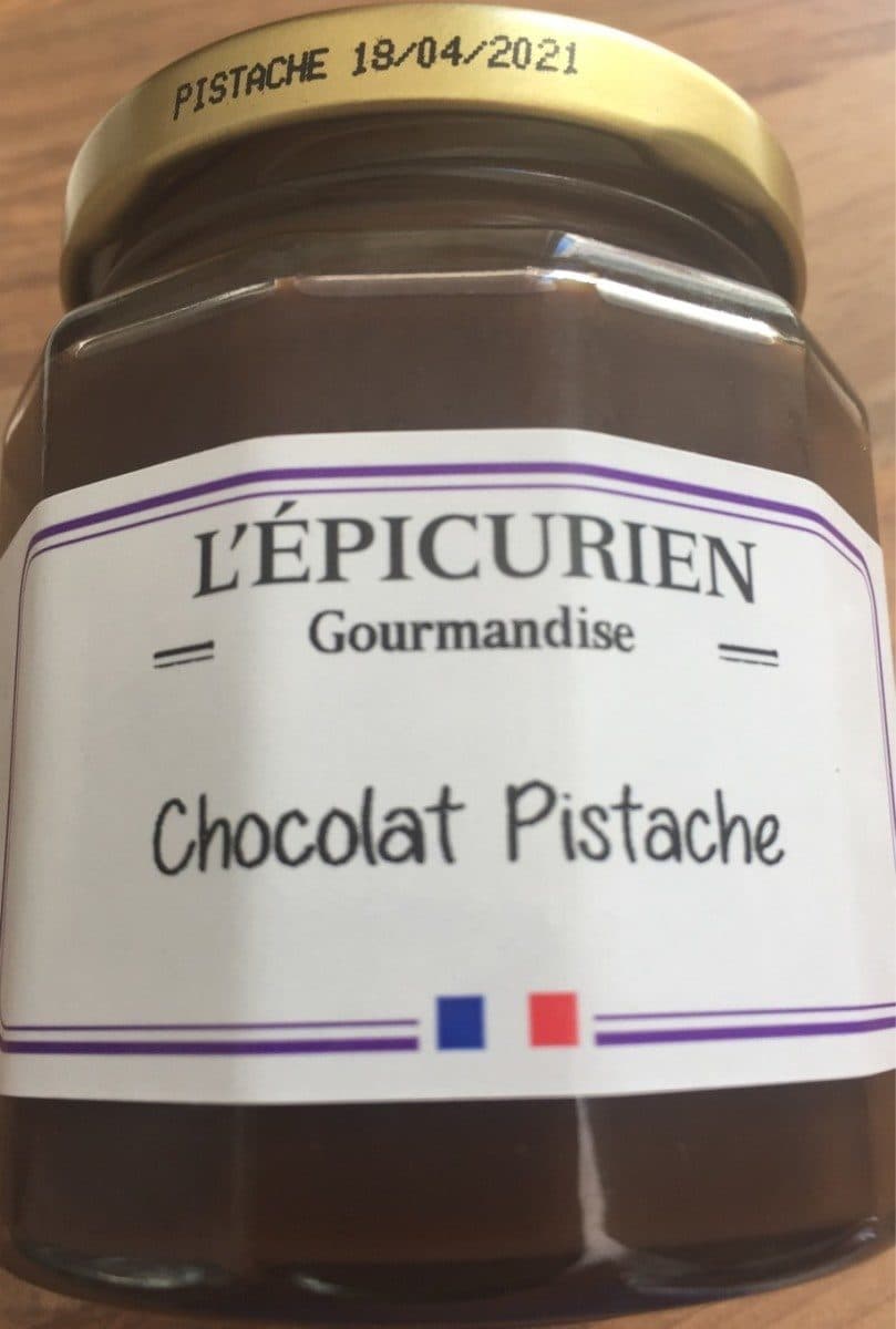 L'épicurien Pate a tartiner chocolat pistache packshot