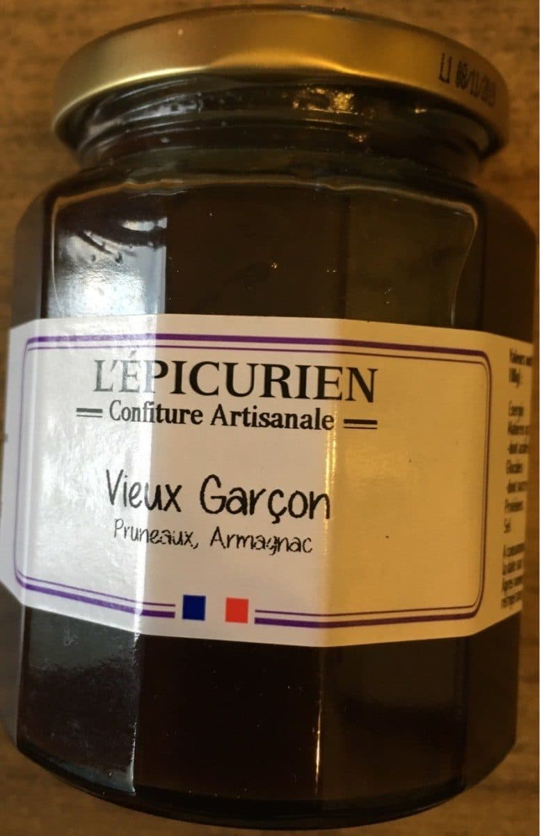 L'Epicurien Vieux garçon Pruneaux, Armagnac packshot