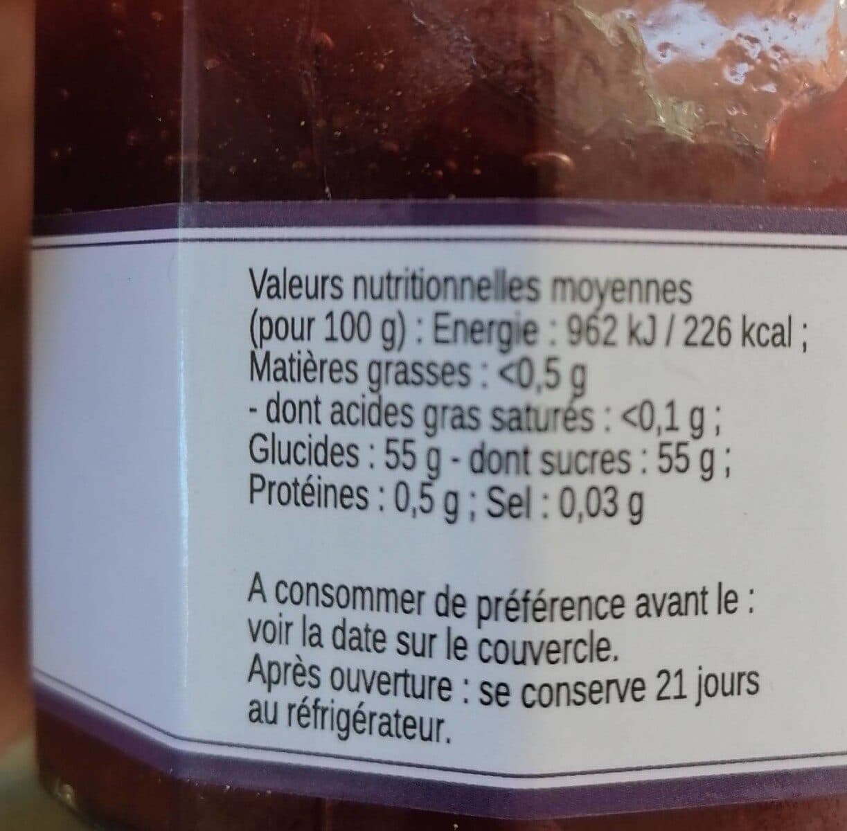 L'Épicurien Confiture artisanale fraise packshot