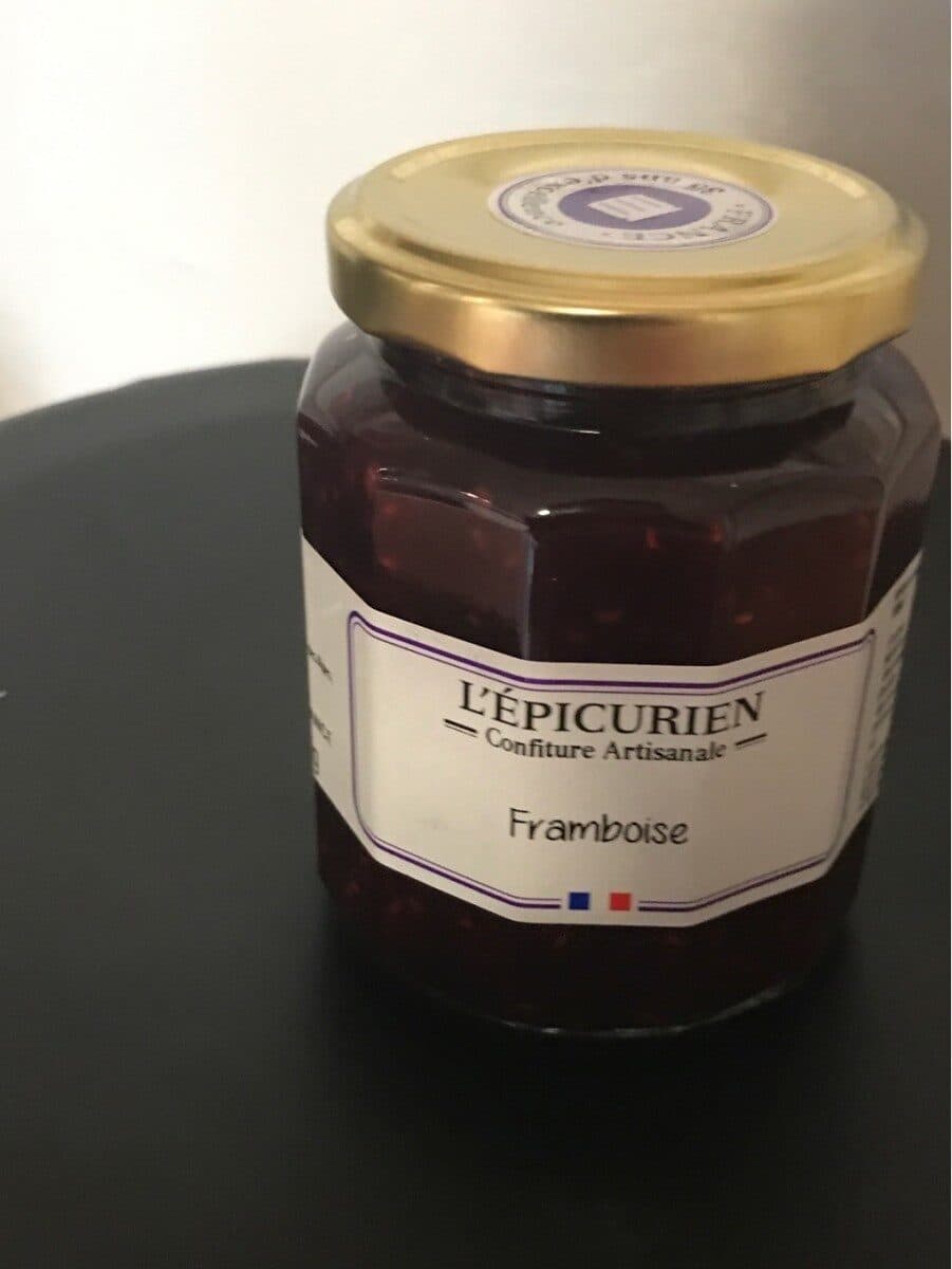 L'epicurien Confiture Framboise packshot