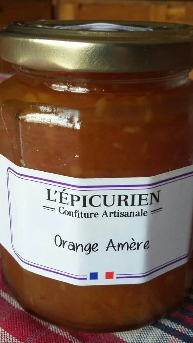 L'Epicurien Confiture Orange Amère packshot