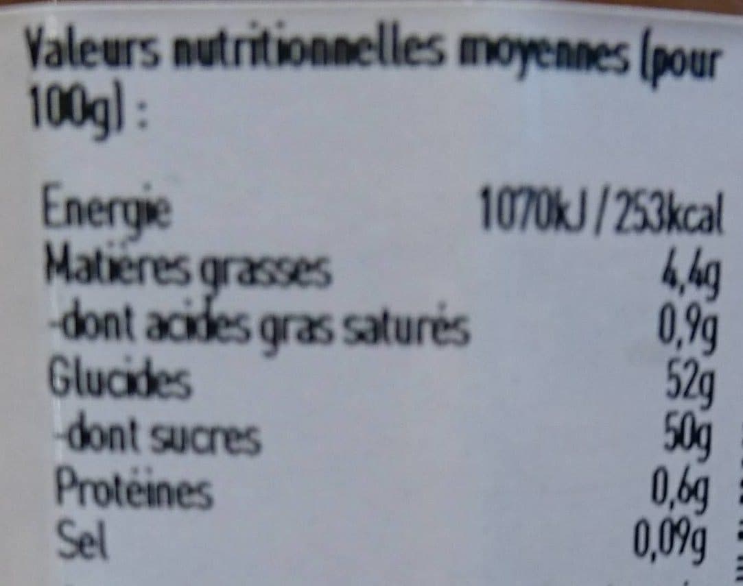 L'Épicurien Poire Spéculoos et Grué de Cacao packshot