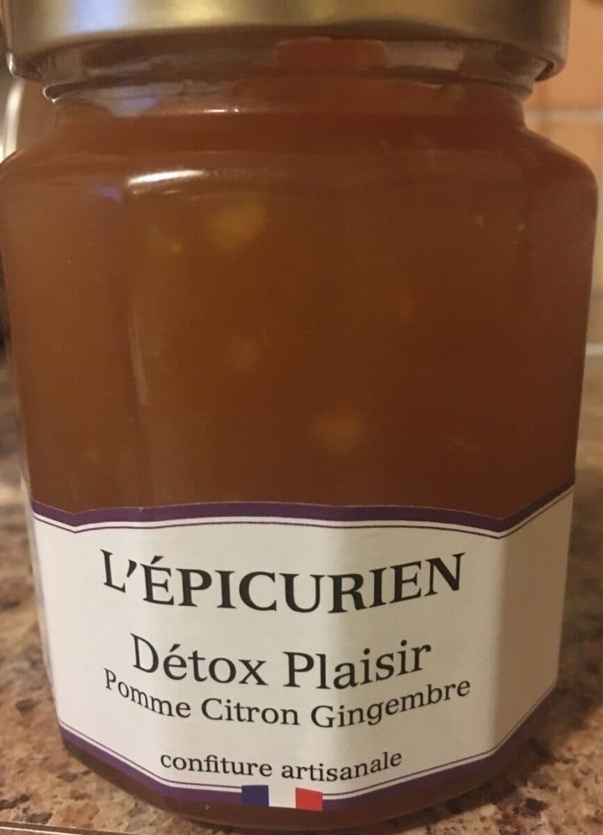 L'épicurien Pomme citron gingembre packshot