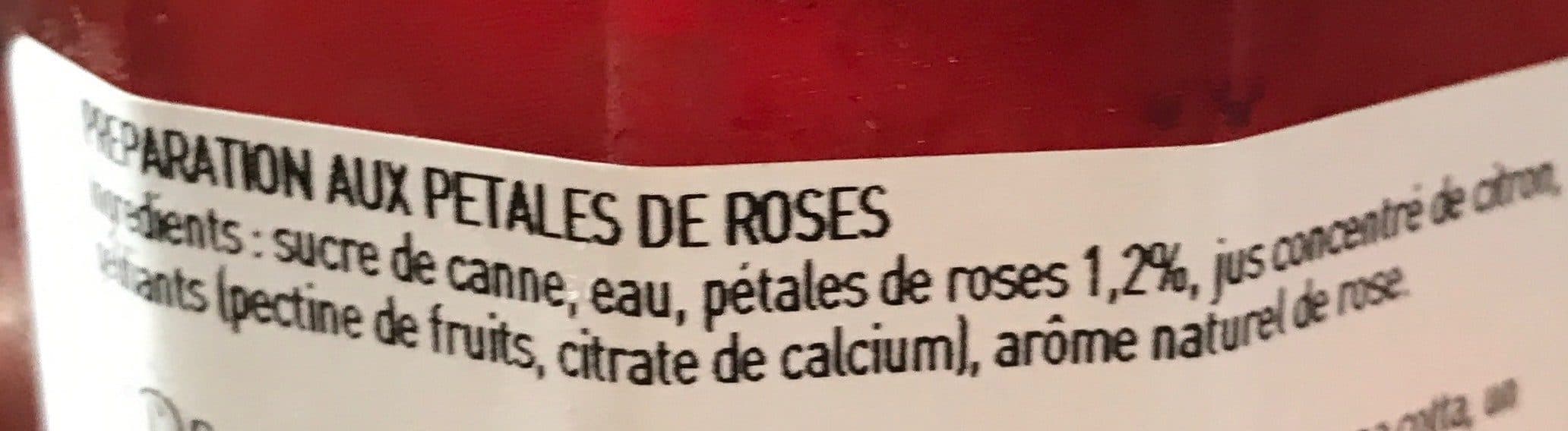 L'épicurien Confiture petales de roses packshot