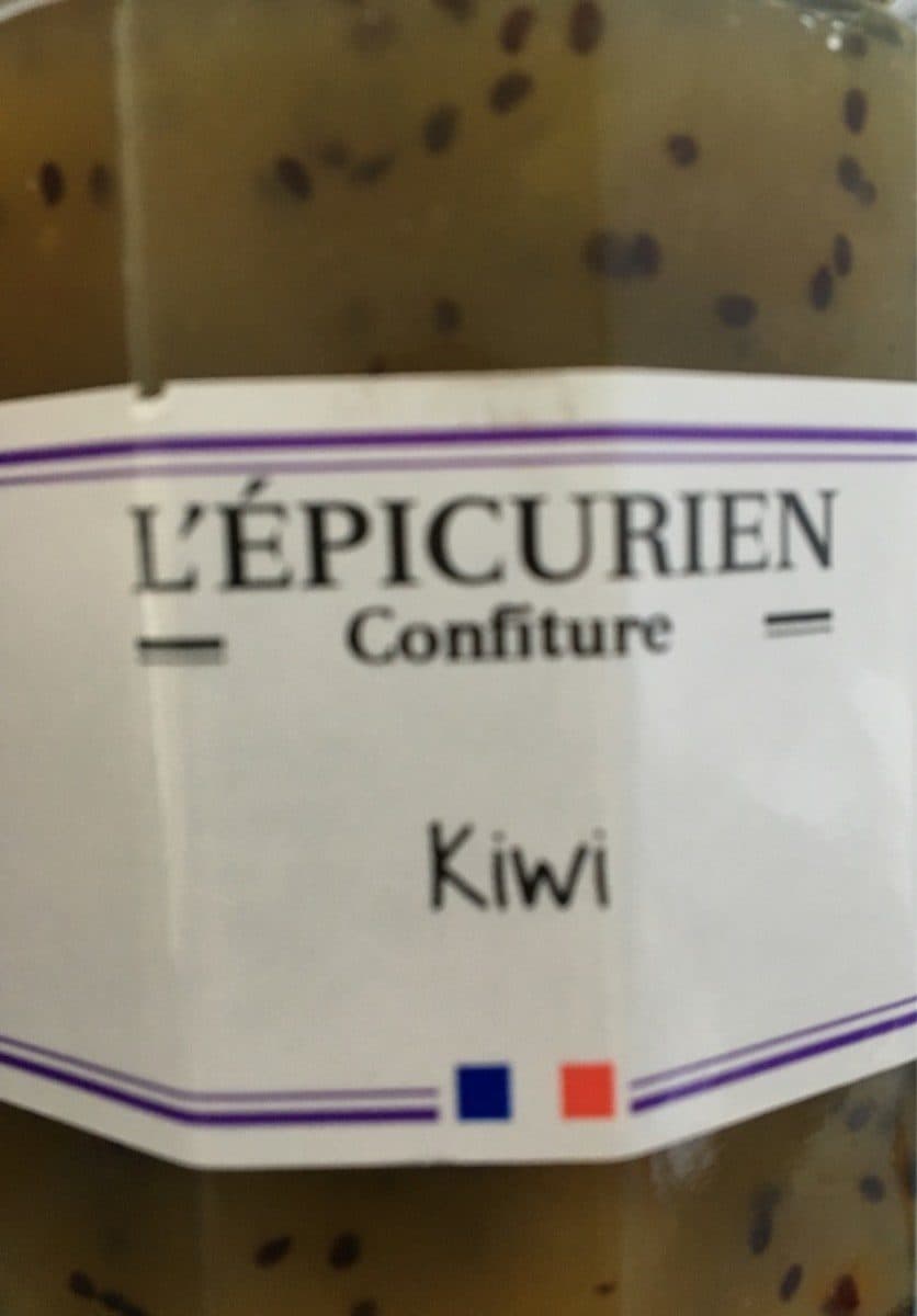 L'épicurien Confiture Kiwi packshot