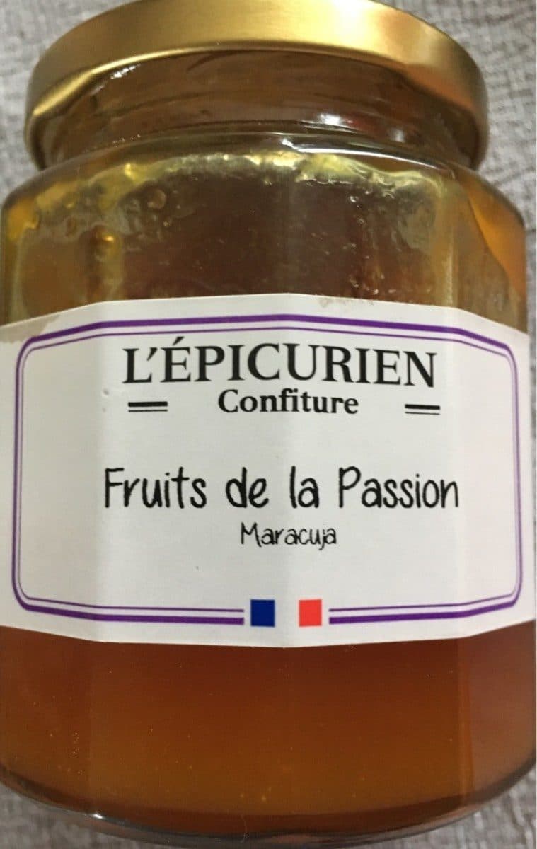 L'Epicurien Confiture au fruit de la passion packshot