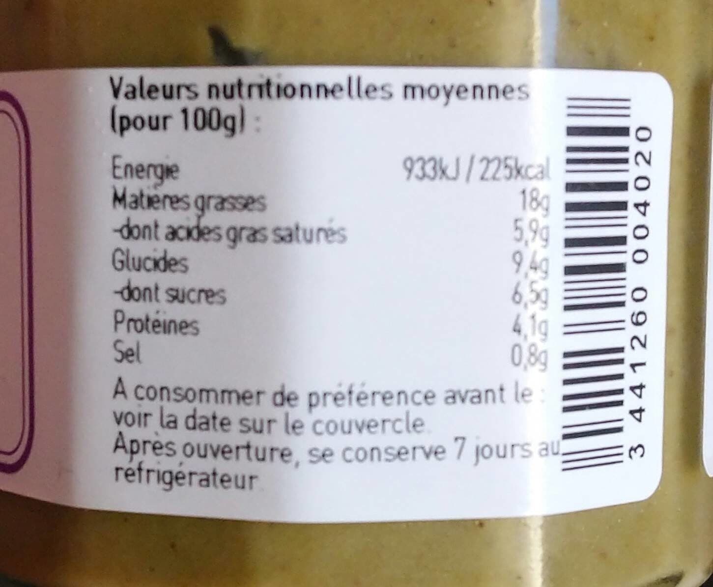 L'épicurien Fondue de poireaux au chèvre packshot