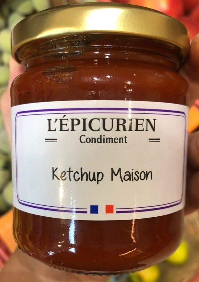 L'Epicurien Ketchup maison packshot