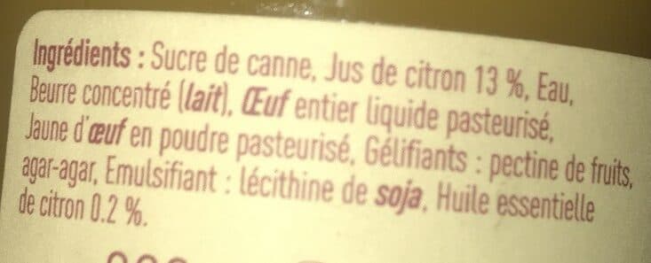 L'Epicurien Creme de citron packshot