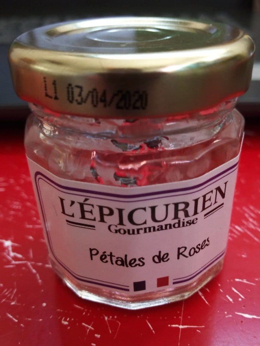 L'épicurien Confit de pétales de rose packshot