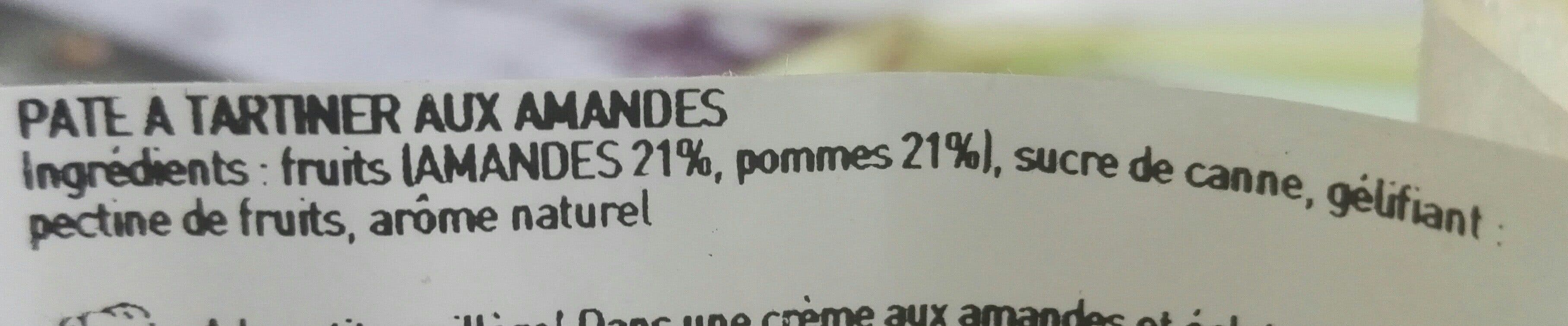 L'épicurien Crème d'amande packshot