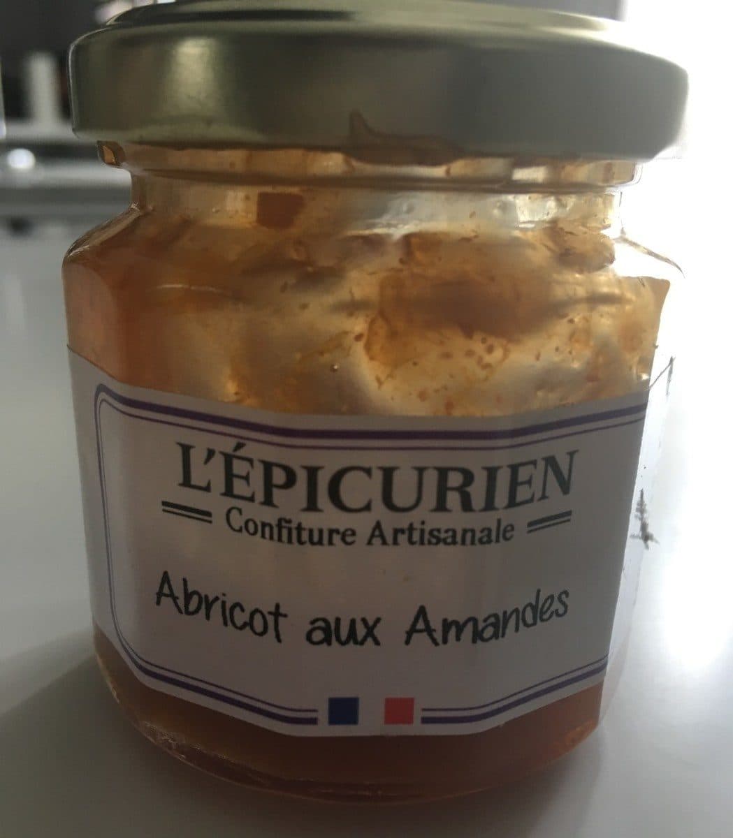 L'Epicurien Confiture abricot aux amandes packshot