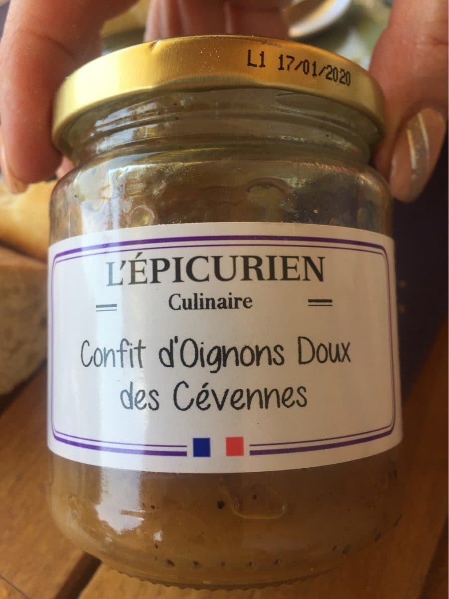 L'épicurien Confit d oignon doux drs cevennrs packshot