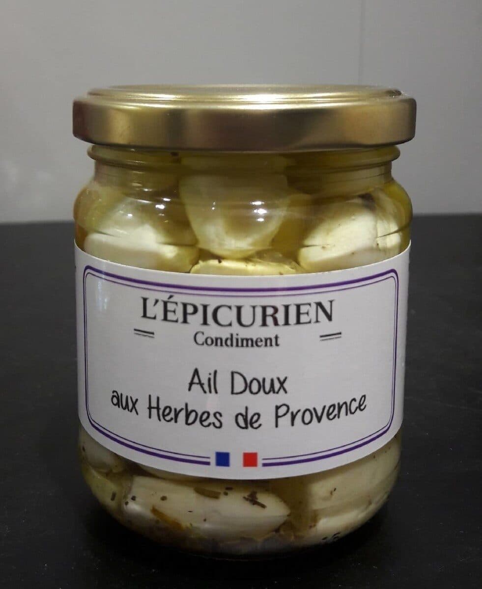 L'épicurien Ail Doux aux herbes de Provence packshot
