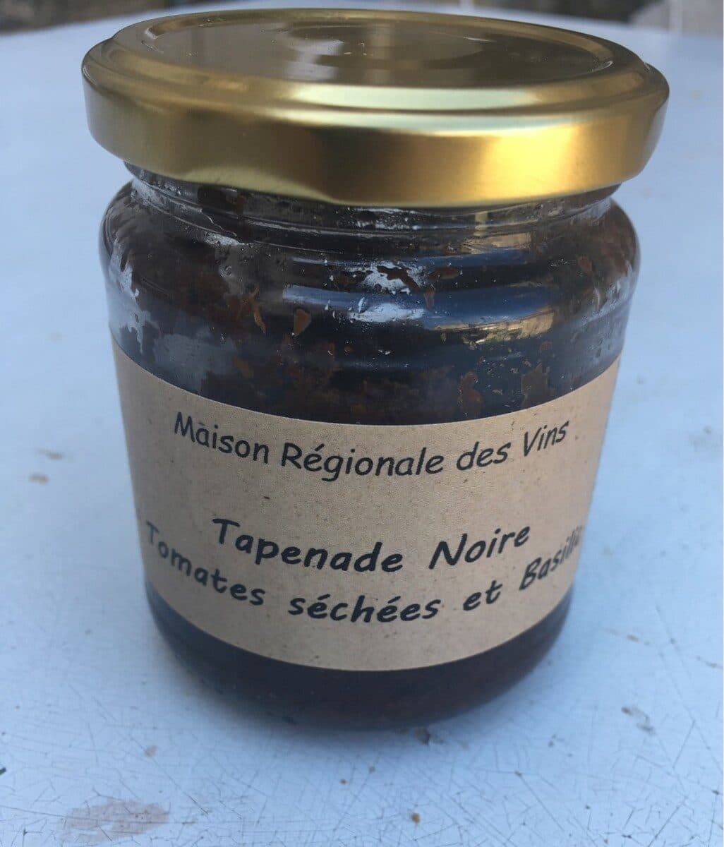 L'Epicurien Tapenade noire tonates sechees et basilic packshot