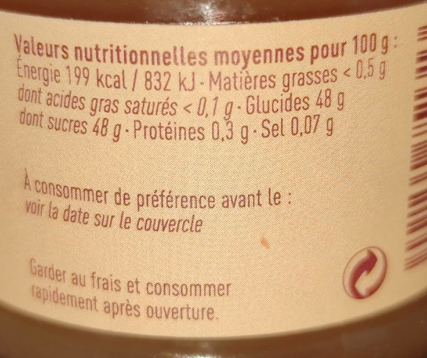 Open Food Facts Confit De Poires Williams Au Sauternes packshot