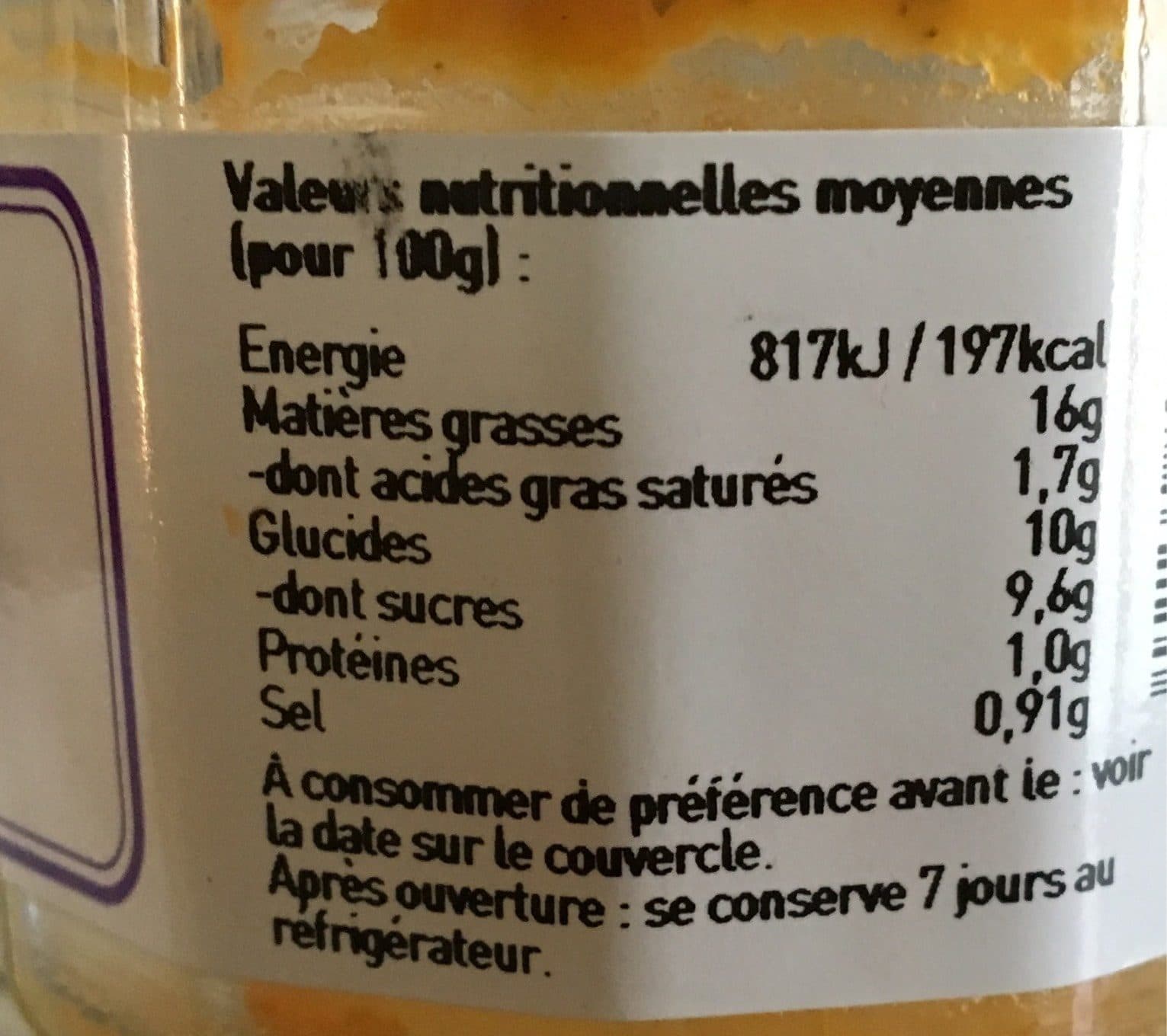 L Epicurien Creme de carottes aux epices douces packshot
