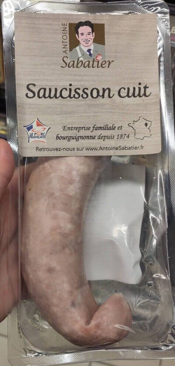 Antoine Sabatier Saucisson cuit nature packshot