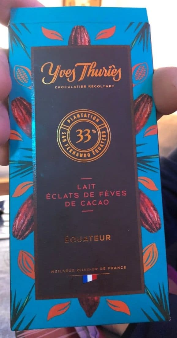Yves Thuriès Chocolat Lait Fèves de Cacao packshot