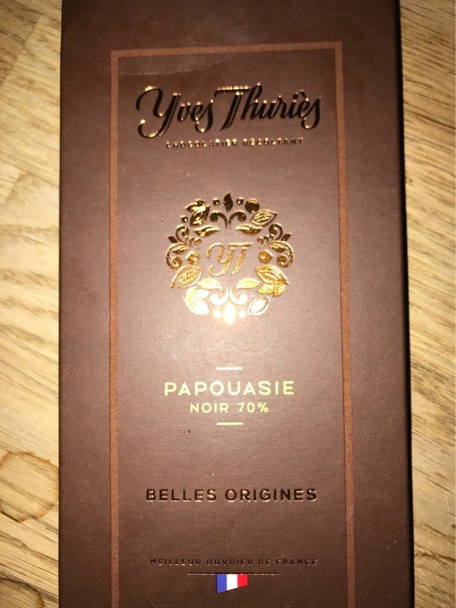 Yves thuries Chocolat noir packshot