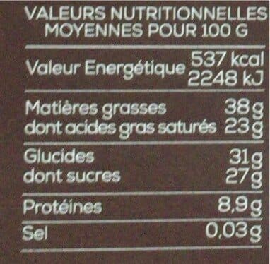 Yves thuries Chocolat noir packshot