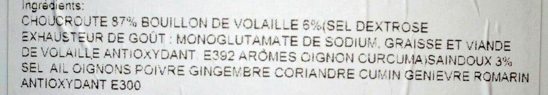 Rieffel Choucroute Cuisinée en Alsace packshot