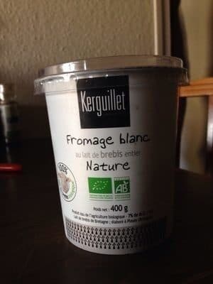 Kerguillet Fromage blanc au lait entier de brebis packshot