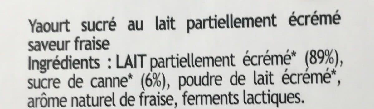 Kerguillet Yaourt fraise packshot