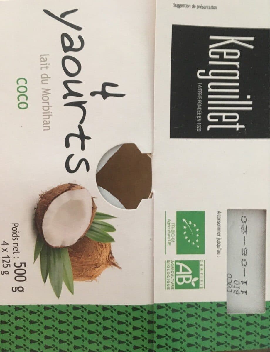 Kerguillet Yaourt lait du morbihan packshot