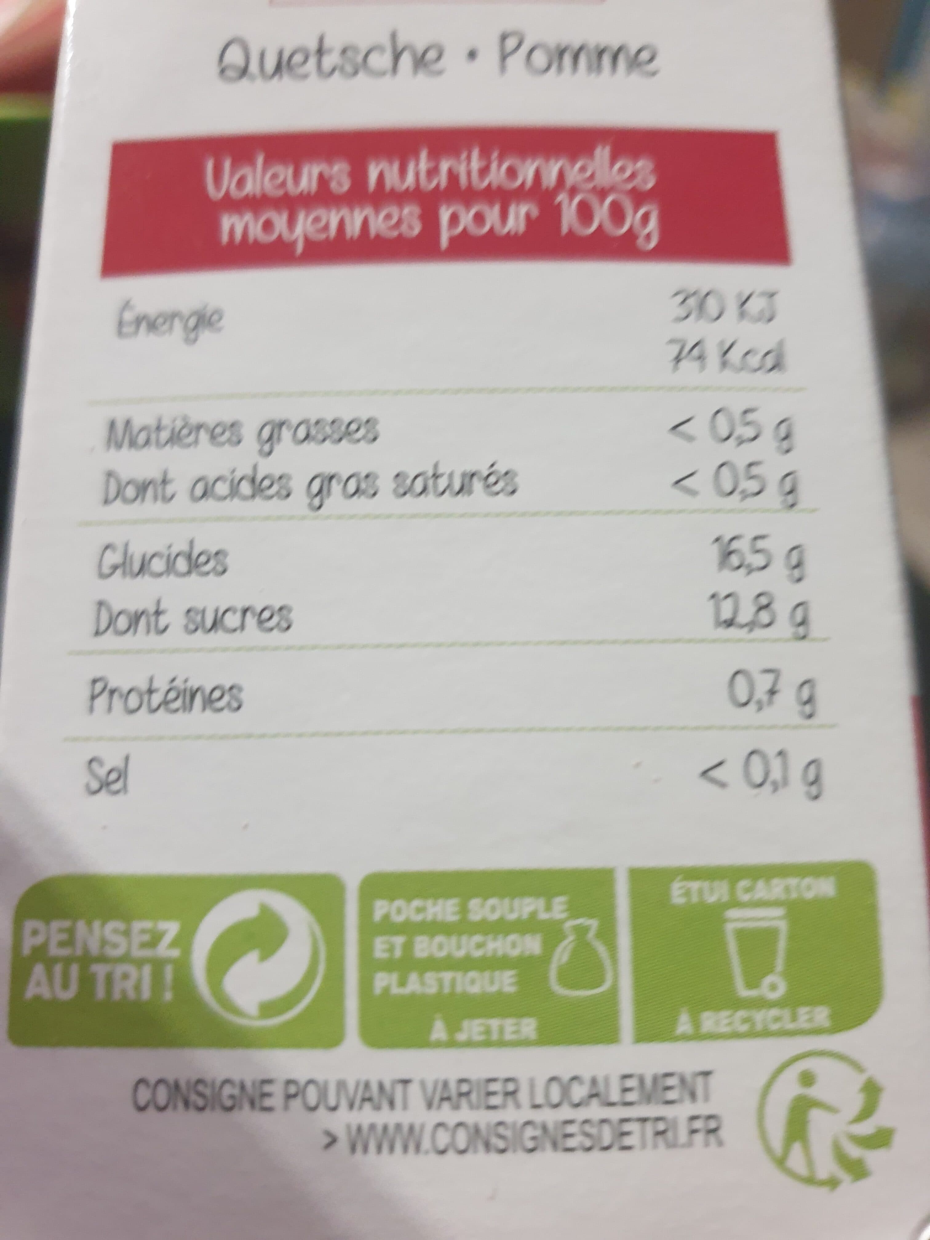 Minute Fruitée Minute fruitée mirabelles packshot