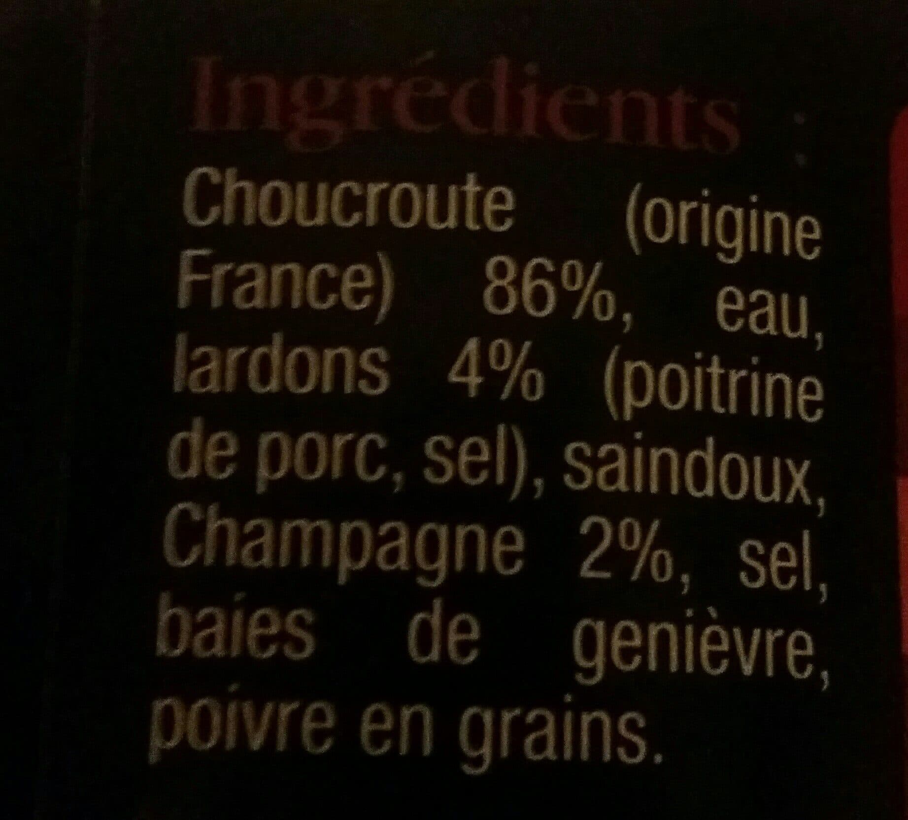 André Laurent Choucroute packshot