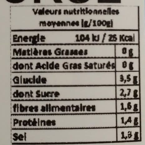 André Laurent Choucroute crue packshot