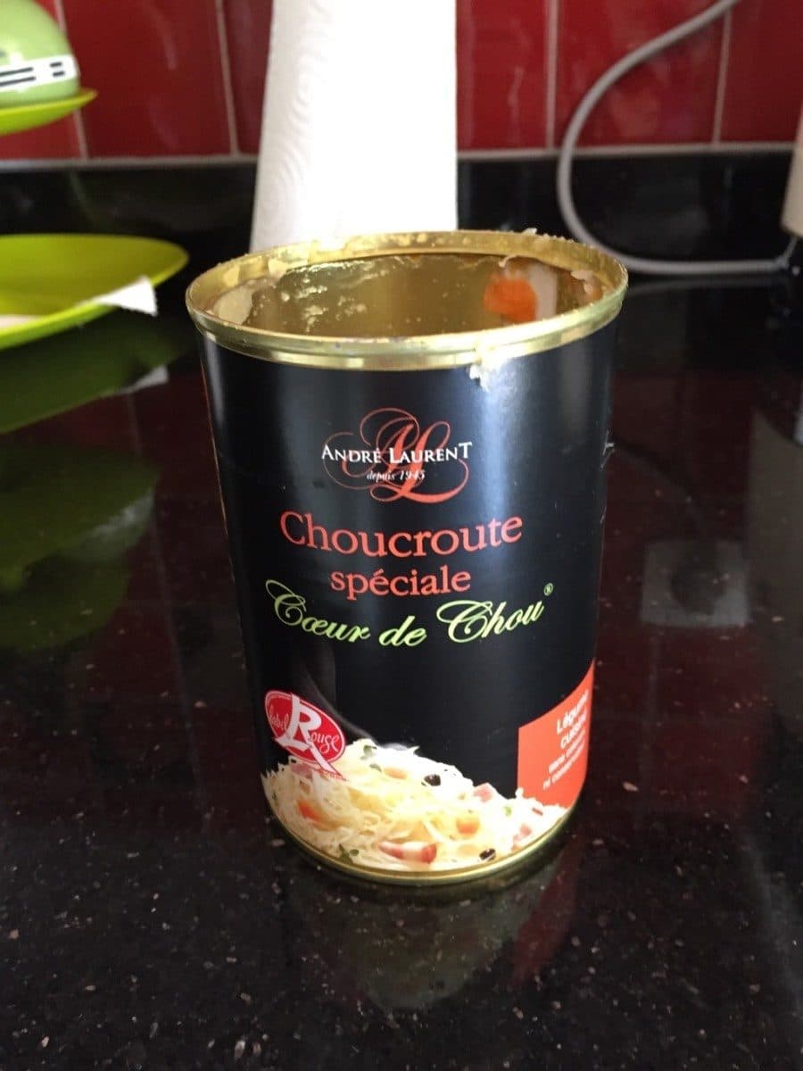 Open Food Facts Choucroute speciale packshot