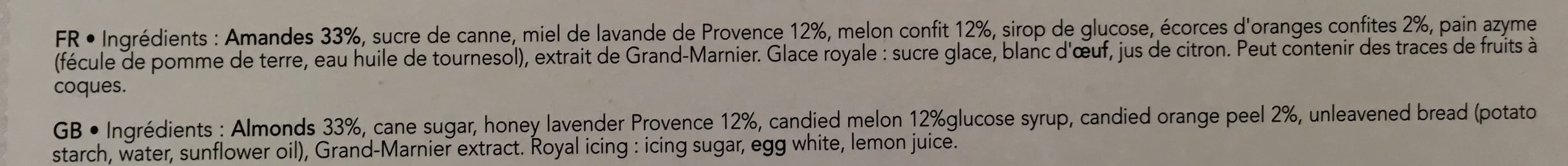 Jours Heureux Les calissons de Provence packshot