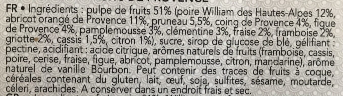 Jours Heureux Pâtes de fruits de Provence packshot