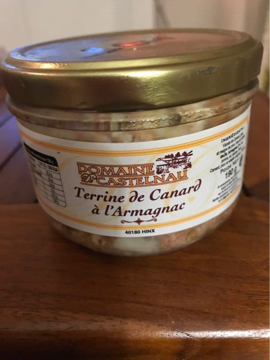 Open Food Facts Terrine de Canard a l'Armagnac packshot