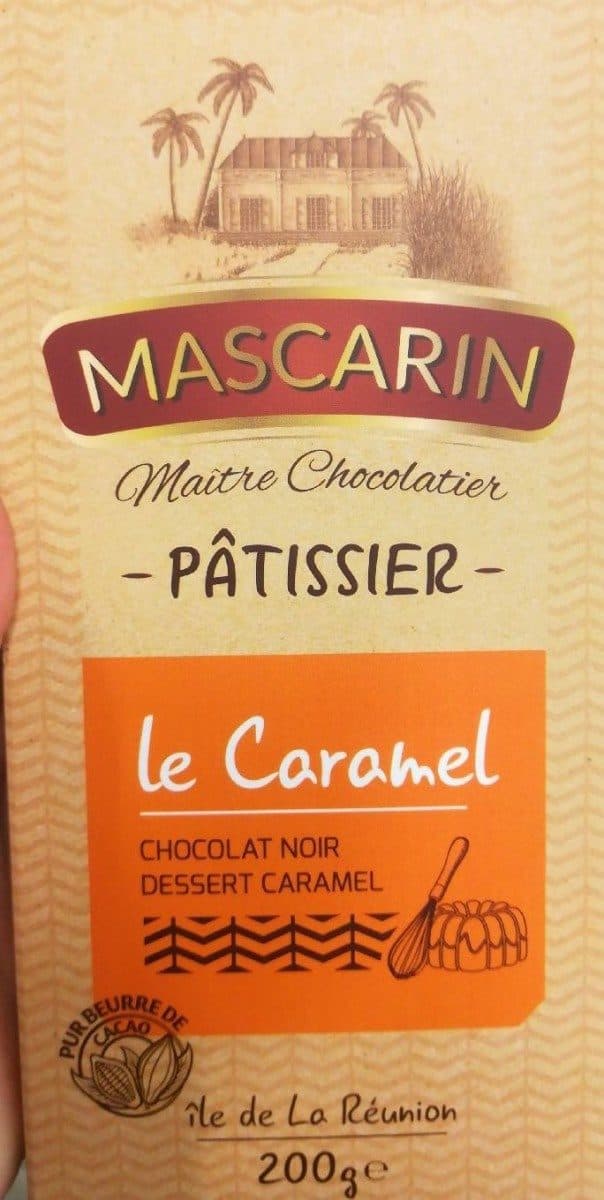Mascarin Chocolat noir dessert caramel packshot