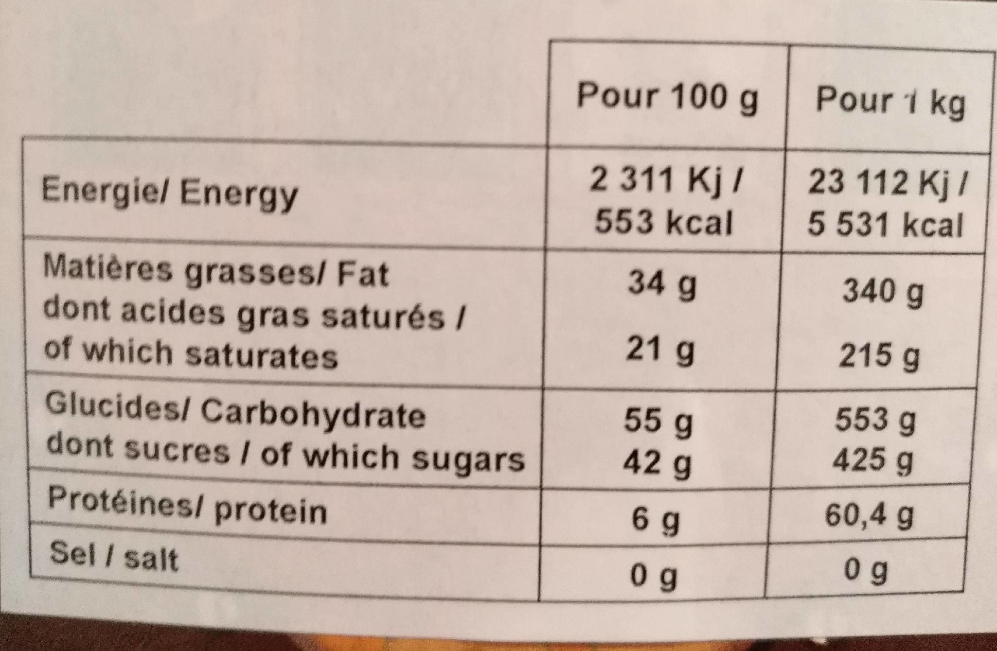 Mascarin Chocolat lait fourré ananas packshot