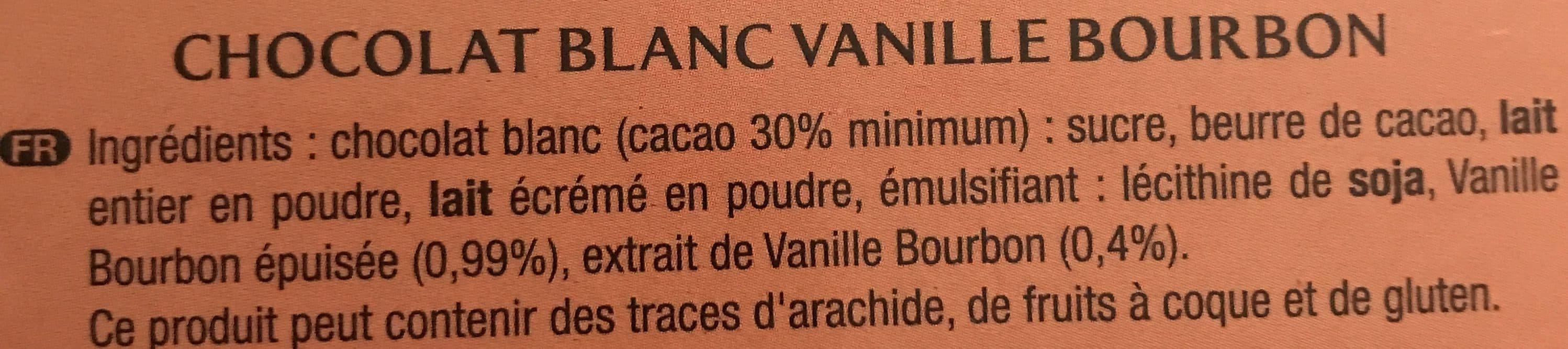 Mascarin Chocolat blanc fondant vanille bourbon packshot