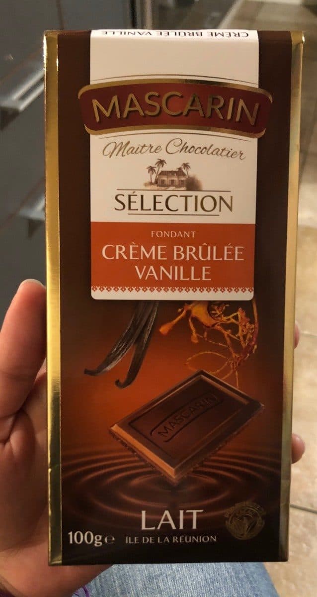 Mascarin Crème Brulée vanille packshot